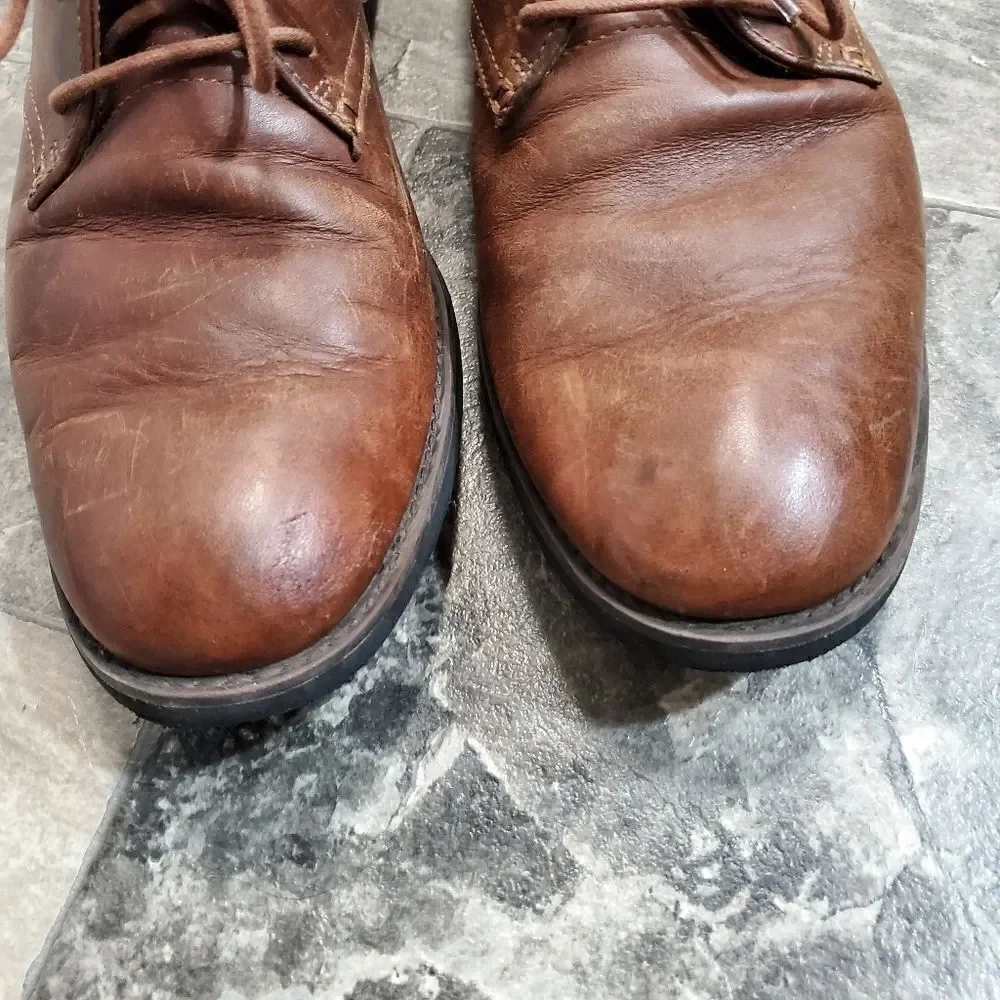 Timberland Earthkeepers Brown Leather Kempton Chukka Dress Business Work Boots 9